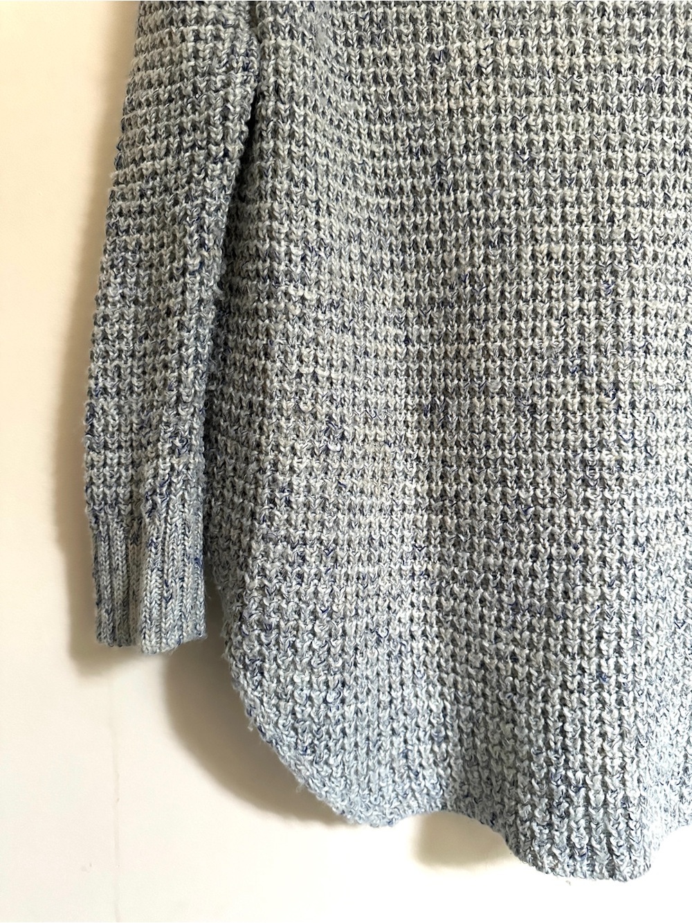 Free People Chunky Knit Wool/Linen Blend Sweater - Picture 5 of 8